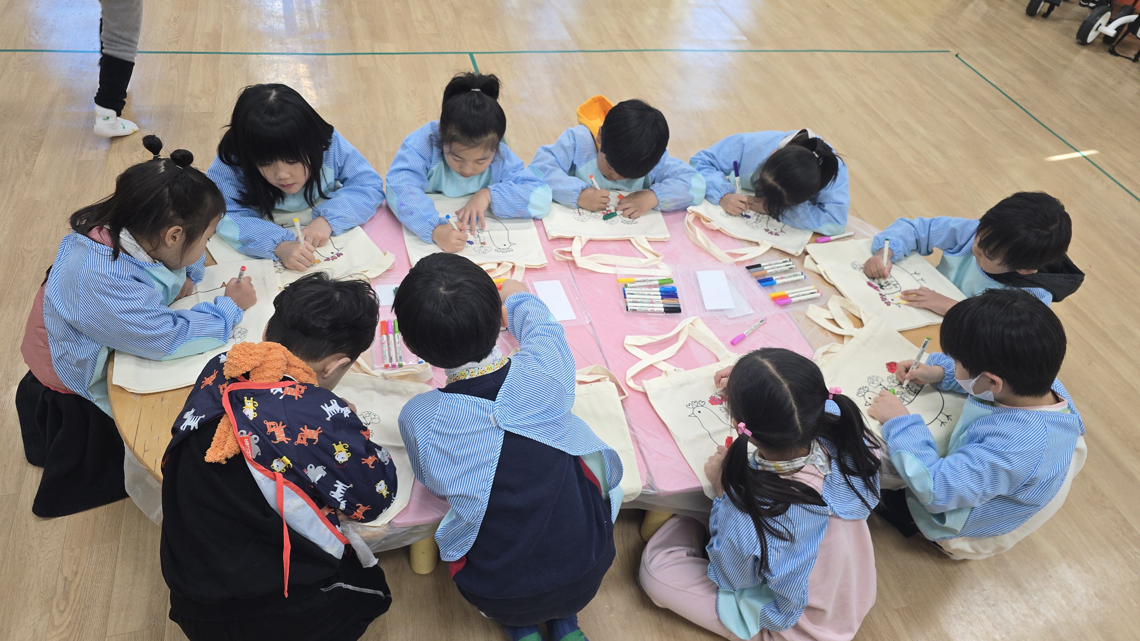 작은 유치원 공동교육과정 미술놀이